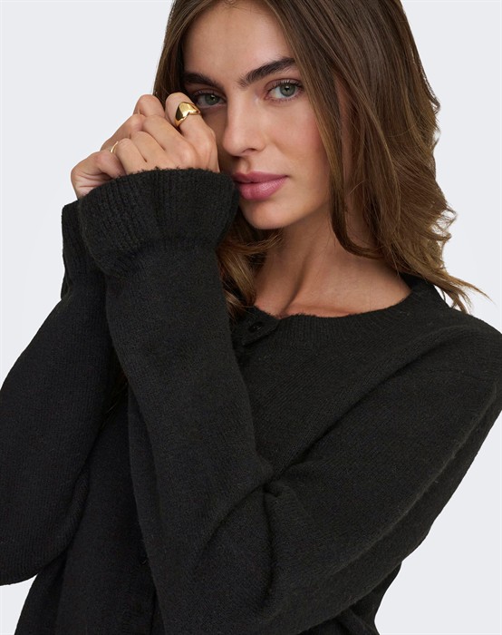 OnlRima Life Fril Button Cardigan